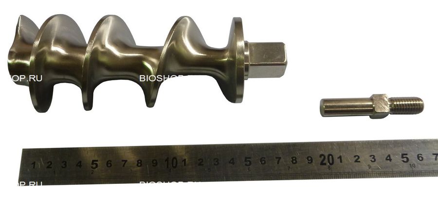Шнек+Ось ножа,№12+ №16 HM-22